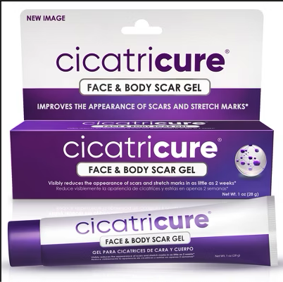 Cicatricure – Gel para Cicatrices de Rostro y Cuerpo | Reduce Cicatrices Nuevas y Antiguas, Marcas por Cirugías, Acné, Quemaduras y Estrías [1 oz]